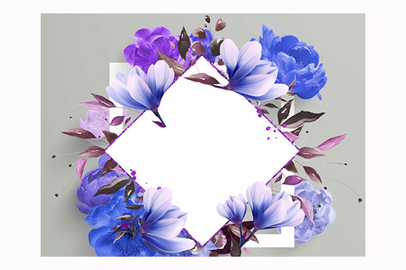 Download Flowers Vintage Floral Frame Border - Premium Resources