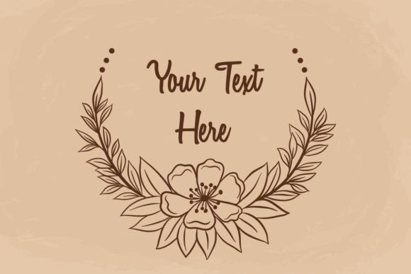 Download Hand Drawing Vintage Floral Frame - Premium Resources